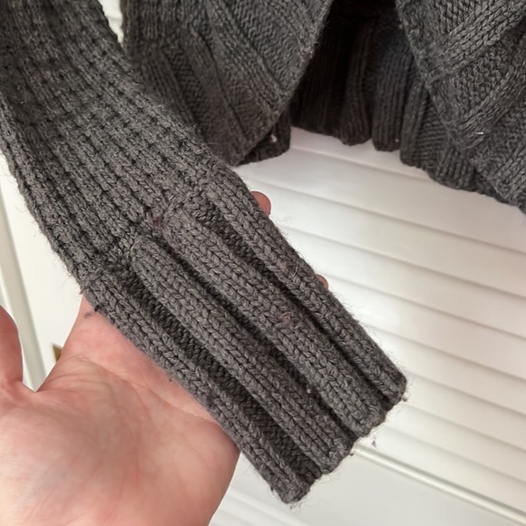 Hollister Surf Co. Early Y2K Gray Shrug Sweater - Medium - Picture 4 of 9